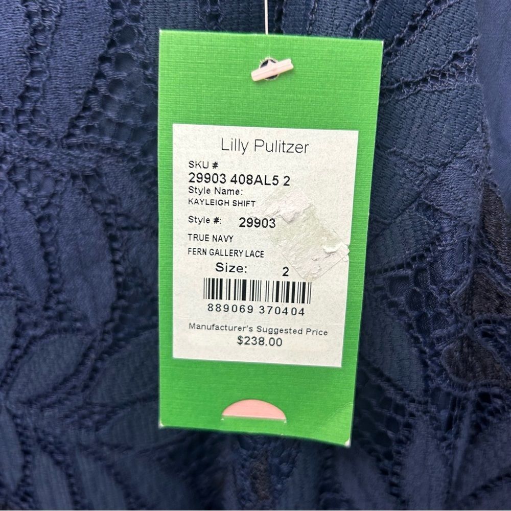 NWT Lilly Pulitzer Kayleigh Lace Shift - 2 - Picture 7 of 14